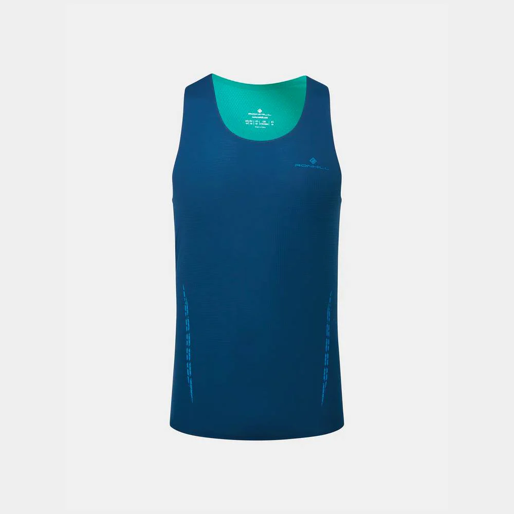 CAMISETA DE TIRANTES RONHILL TECH RACE - Dark Navy / Deep Laguna