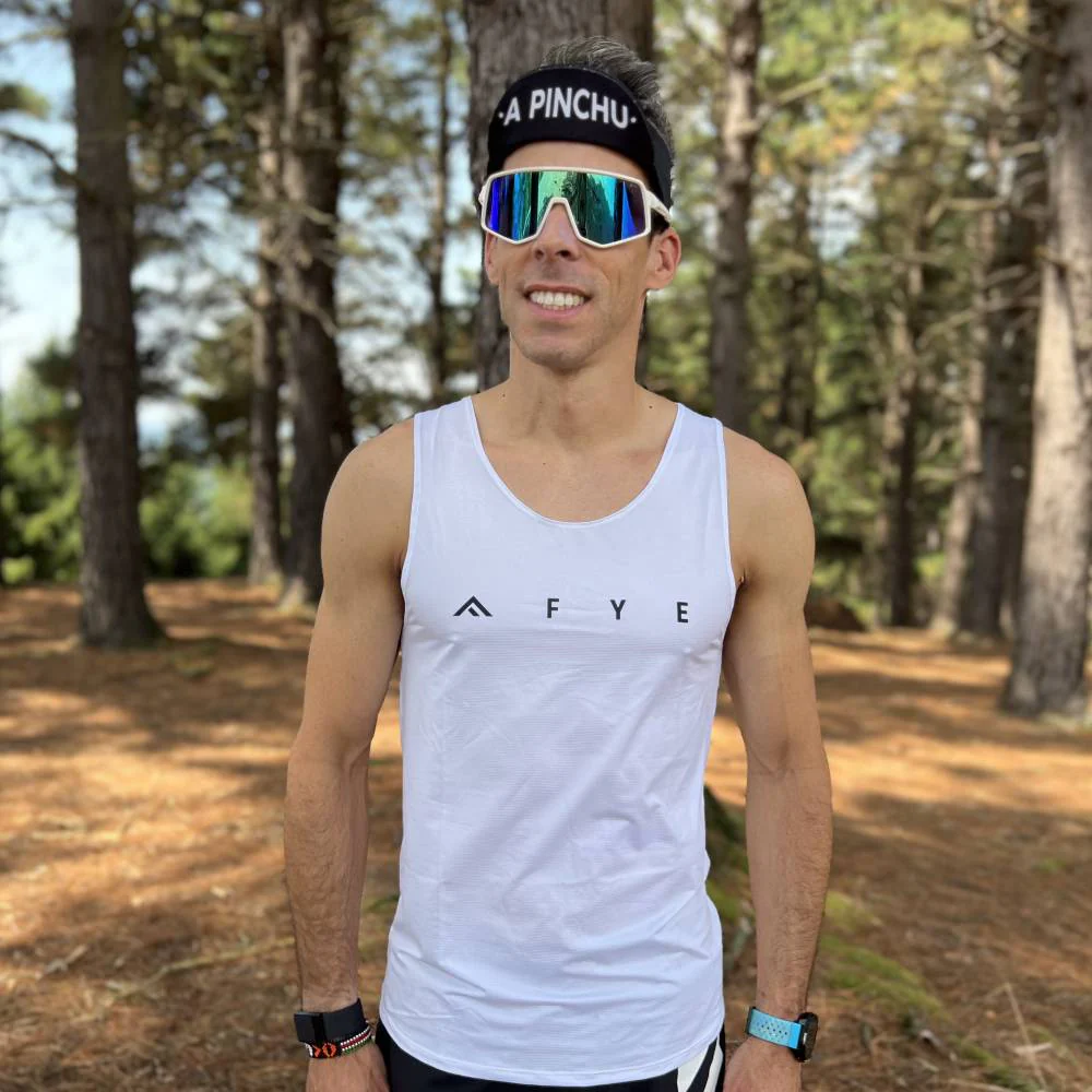 CAMISETA DE TIRANTES TÉCNICA FIND YOUR EVEREST ELITE - Blanco