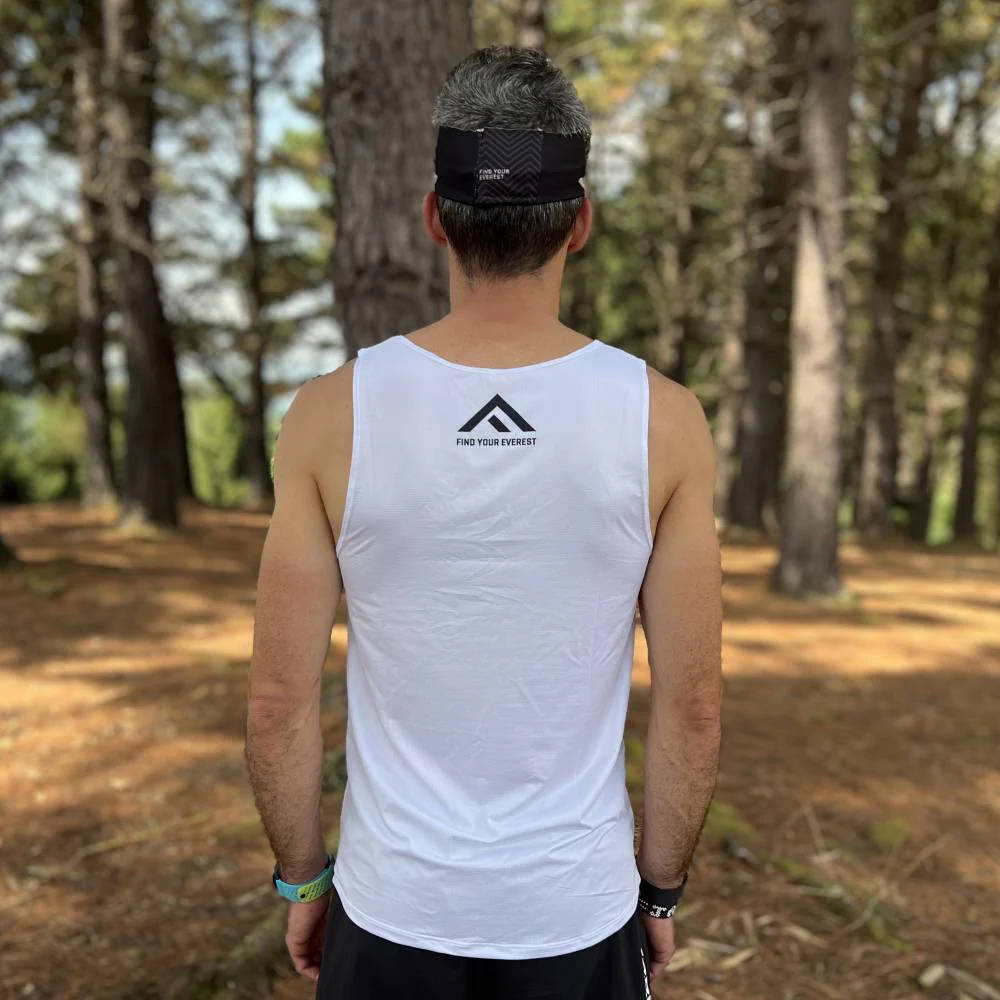 CAMISETA DE TIRANTES TÉCNICA FIND YOUR EVEREST ELITE - Blanco - Image 3