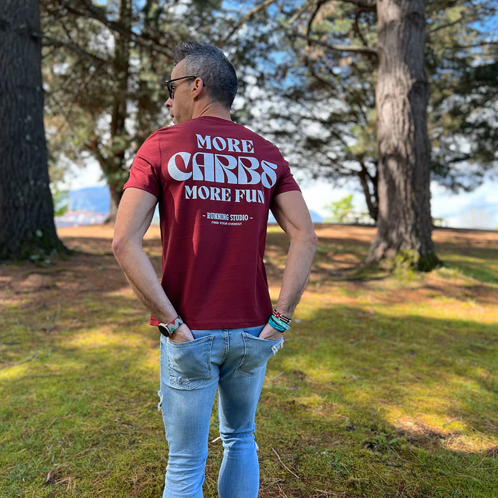 CAMISETA FIND YOUR EVEREST - MORE CARBS MORE FUN - Kazam - Image 7