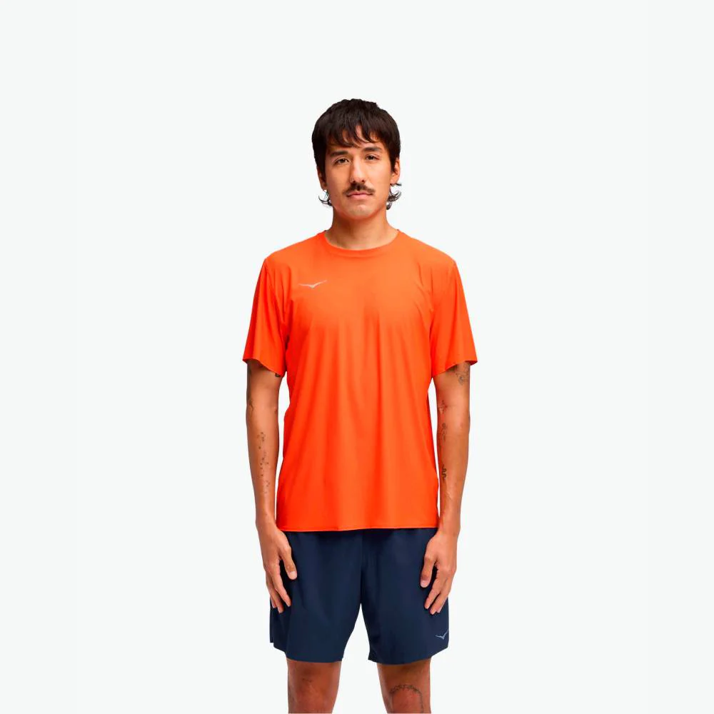 CAMISETA HOKA AIROLITE 2.0 - Lava