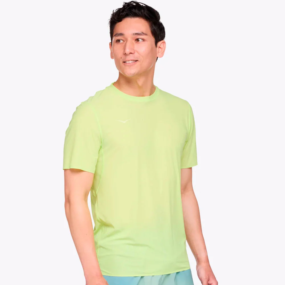 CAMISETA HOKA AIROLITE - Lettuce