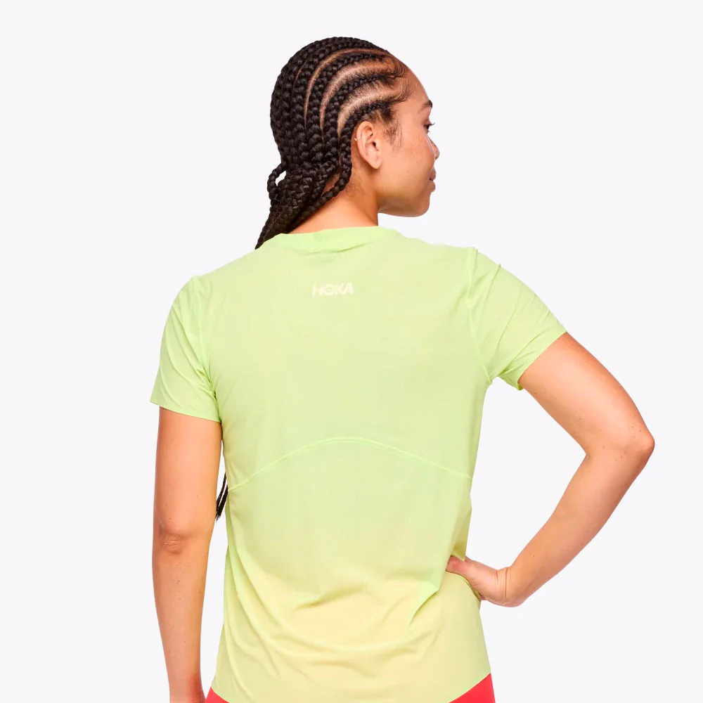 CAMISETA HOKA AIROLITE MUJER - Lettuce - Image 2