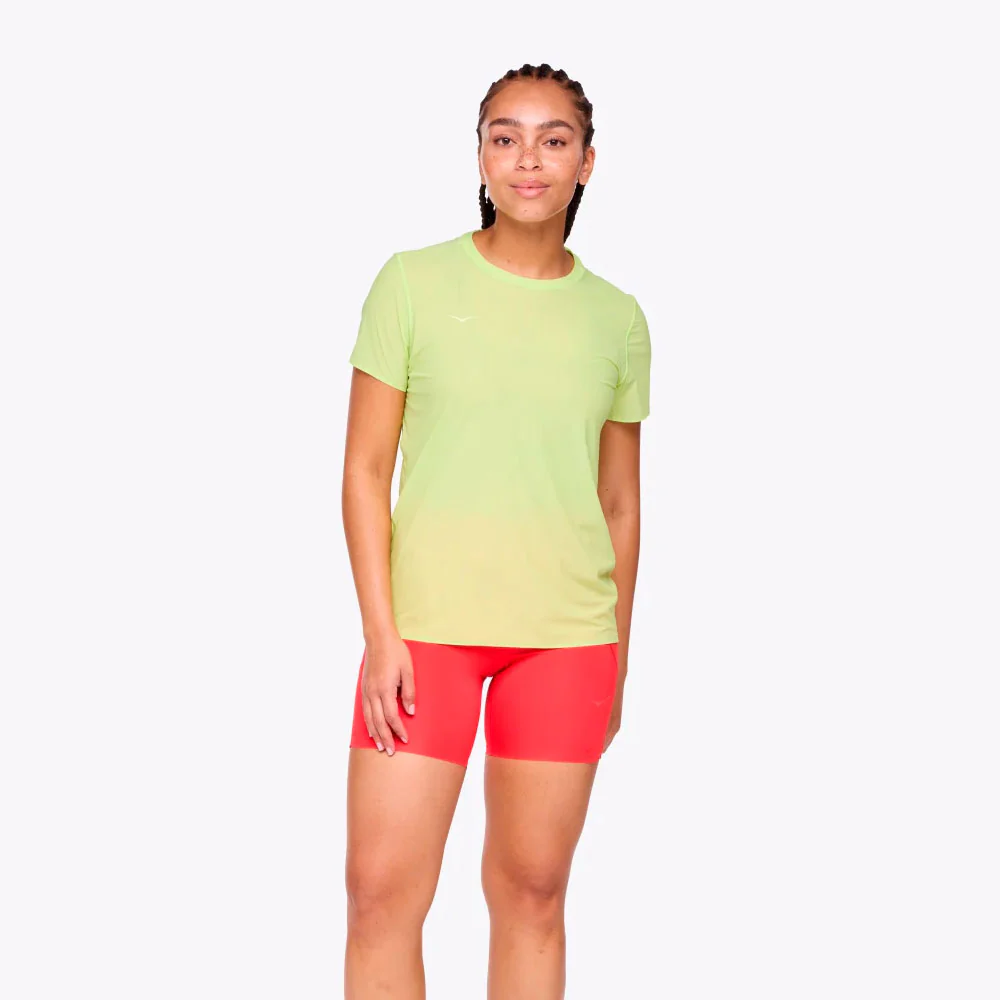 CAMISETA HOKA AIROLITE MUJER - Lettuce - Image 4