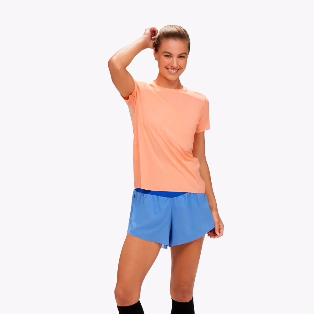 CAMISETA HOKA AIROLITE MUJER - Papaya - Image 3