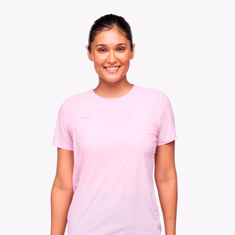 CAMISETA HOKA AIROLITE MUJER - Pink Twilight