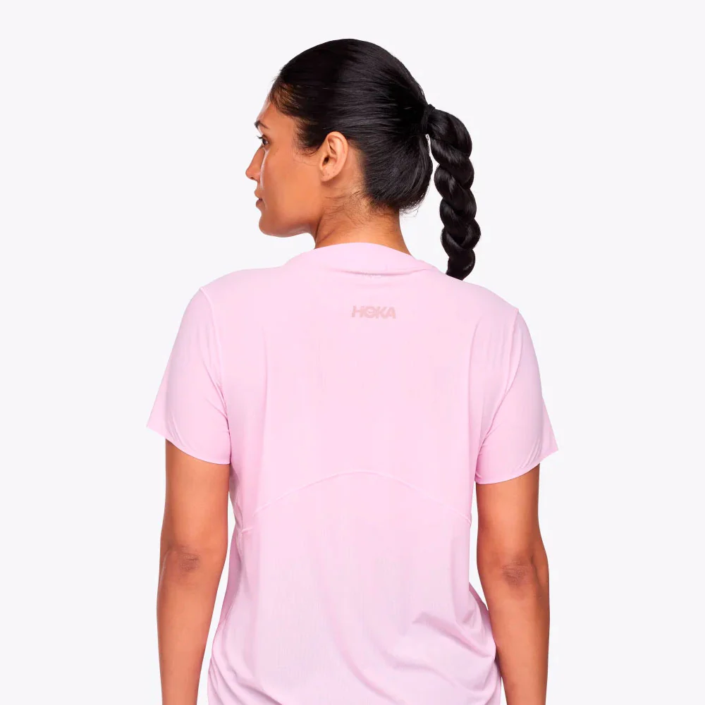 CAMISETA HOKA AIROLITE MUJER - Pink Twilight - Image 3