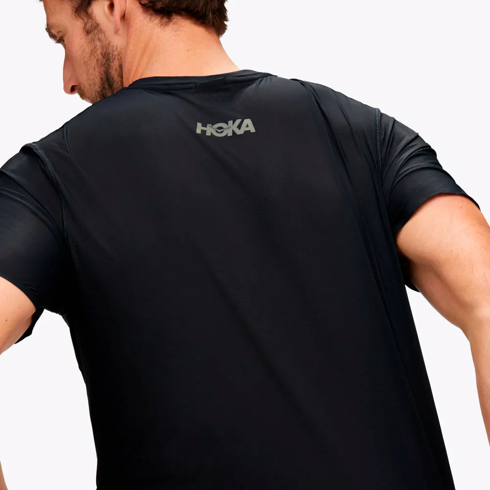 CAMISETA HOKA AIROLITE - Negro - Image 5