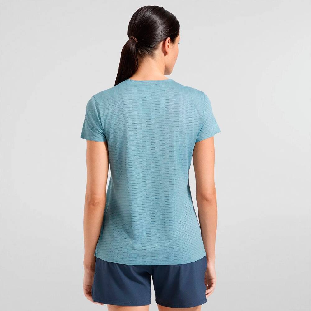 CAMISETA LA SPORTIVA PURE MUJER - Limestone / Night Sky - Image 2