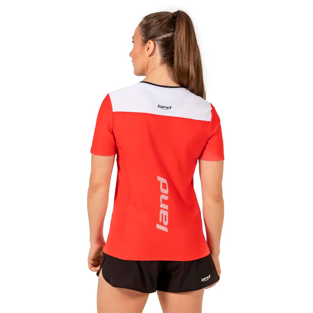 CAMISETA LAND SAFHIR MUJER - Rojo - Image 3