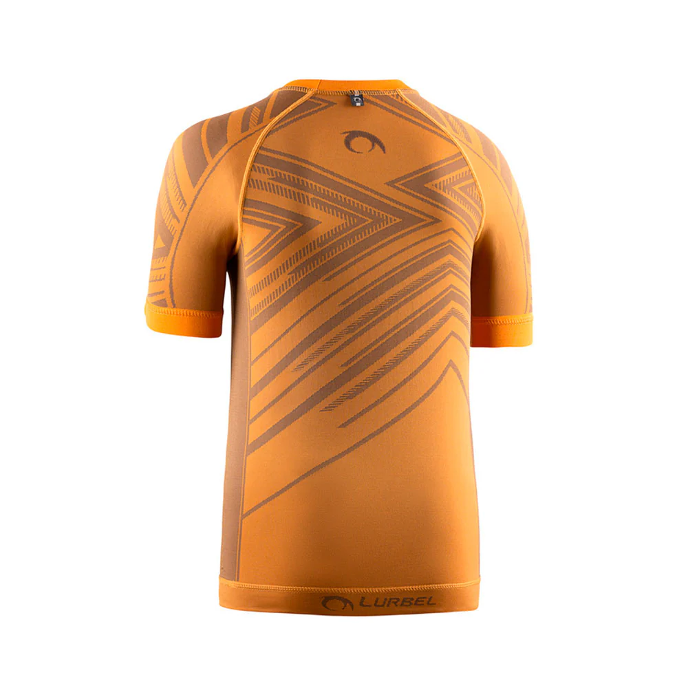 CAMISETA LURBEL SAMBA ITI MUJER - Amarillo Ambar / Marengo - Image 2