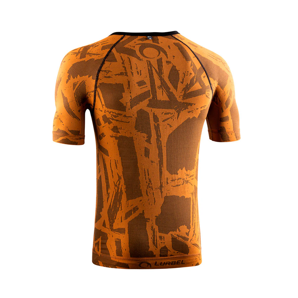 CAMISETA LURBEL SPIRIT BLUR - Naranja / Negro - Image 2