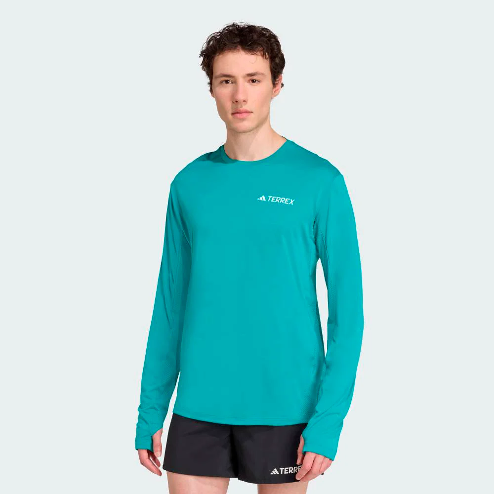 CAMISETA MANGA LARGA ADIDAS TERREX XPERIOR CLIMACOOL+ - Pure Teal - Image 2