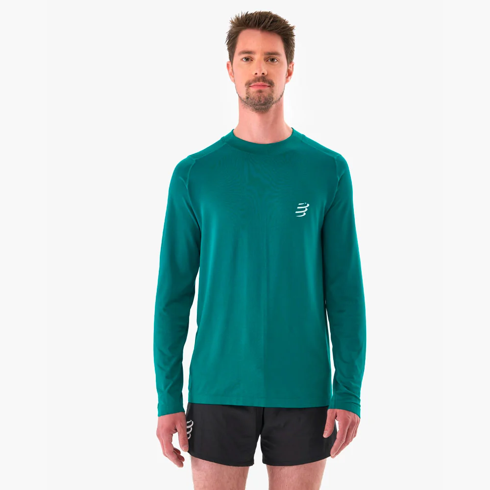 CAMISETA MANGA LARGA COMPRESSPORT PERFORMANCE - Storm