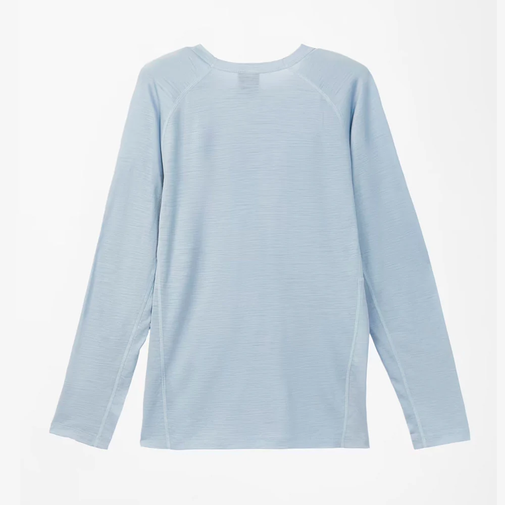 CAMISETA MANGA LARGA NNORMAL MERINO MUJER - Azul - Image 6