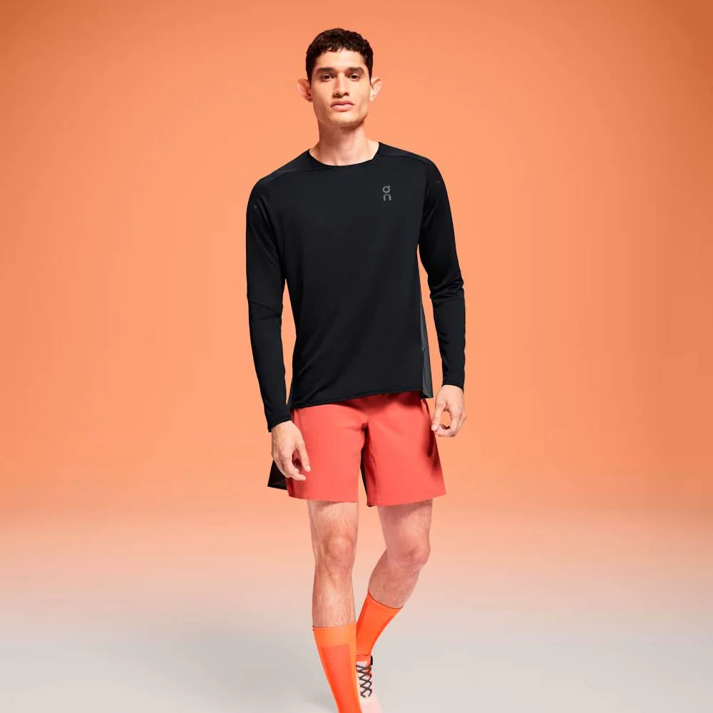 CAMISETA MANGA LARGA ON PERFORMANCE LONG-T - Black / Eclipse
