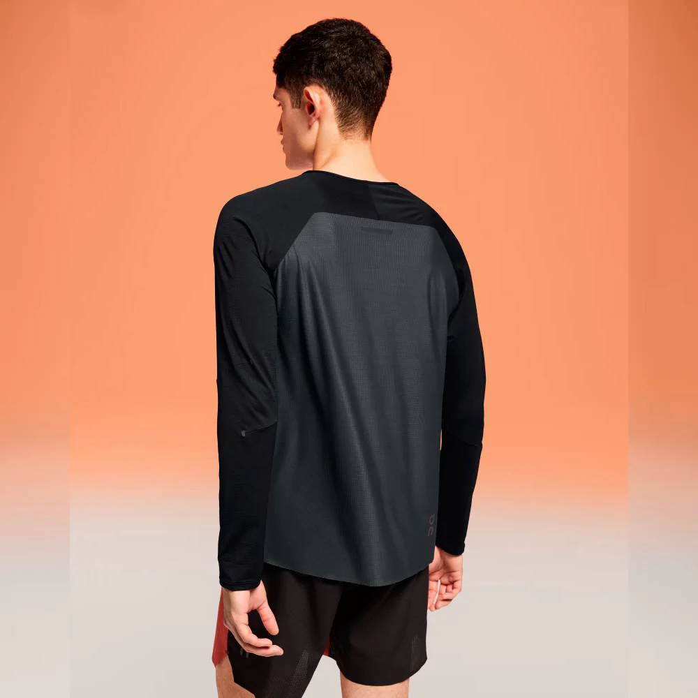 CAMISETA MANGA LARGA ON PERFORMANCE LONG-T - Black / Eclipse - Image 2
