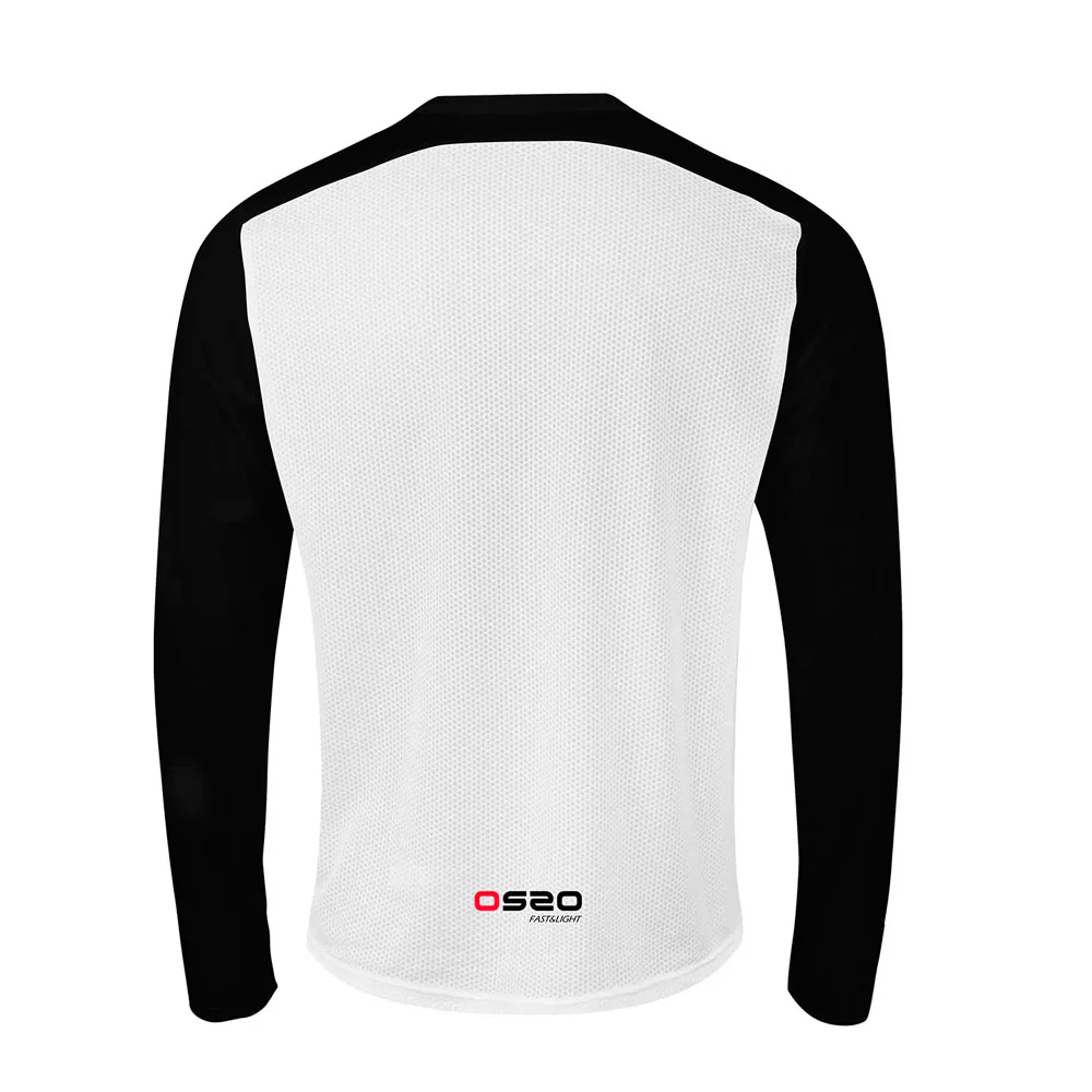 CAMISETA MANGA LARGA OS2O GRADIENT - Black / White - Image 5