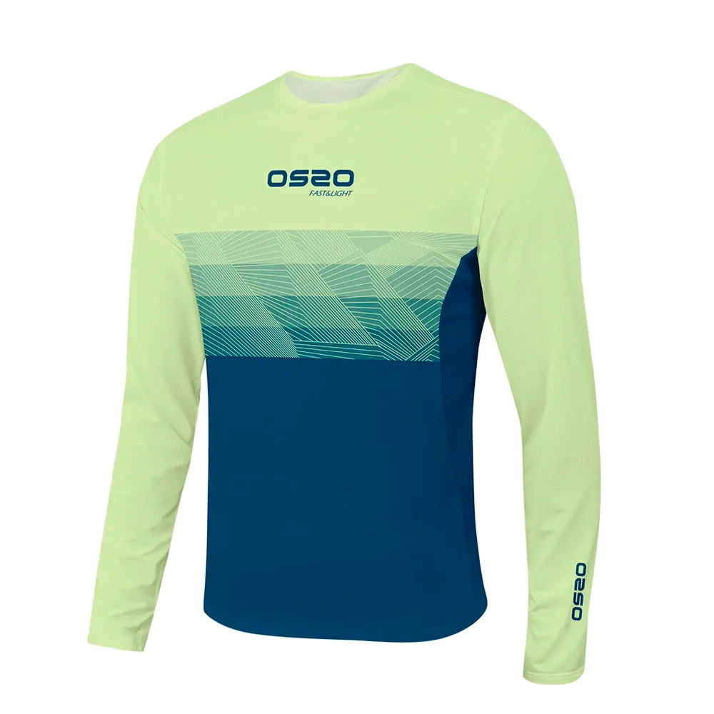 CAMISETA MANGA LARGA OS2O GRADIENT - Mint