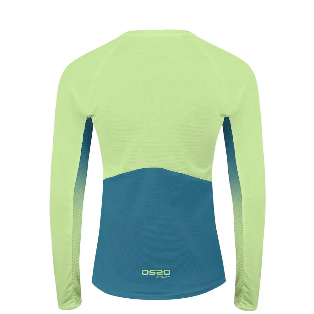 CAMISETA MANGA LARGA OS2O GRADIENT MUJER - Mint - Image 2