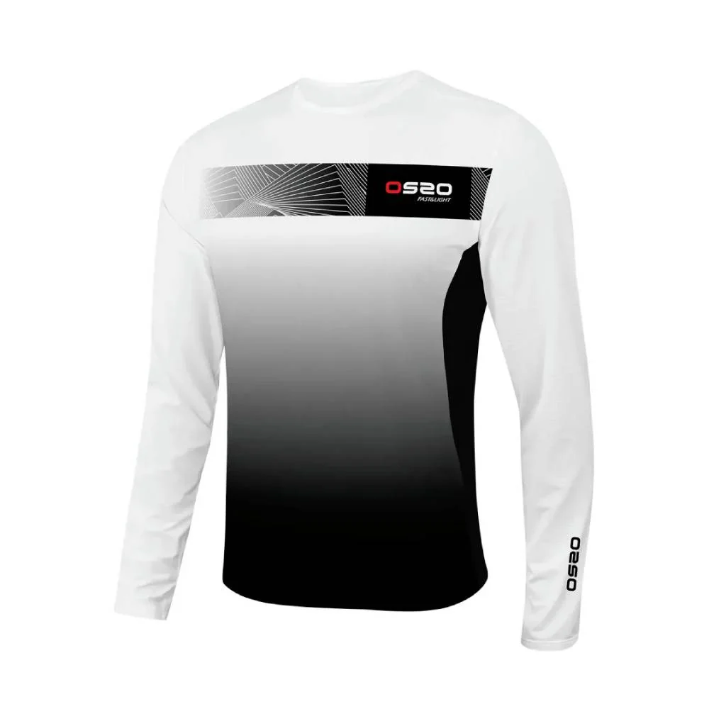 CAMISETA MANGA LARGA OS2O PEAK MOTION - Black / White