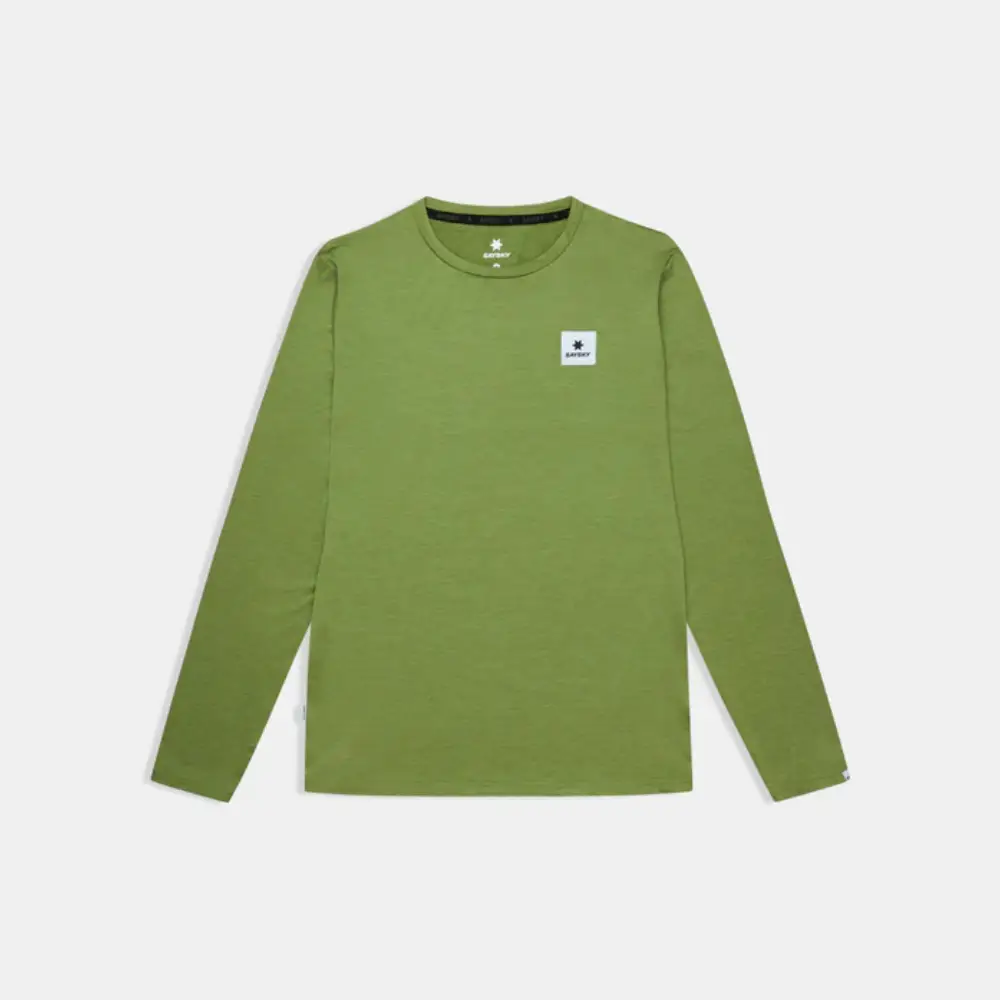 CAMISETA MANGA LARGA SAYSKY CLEAN PACE - Green - Image 2