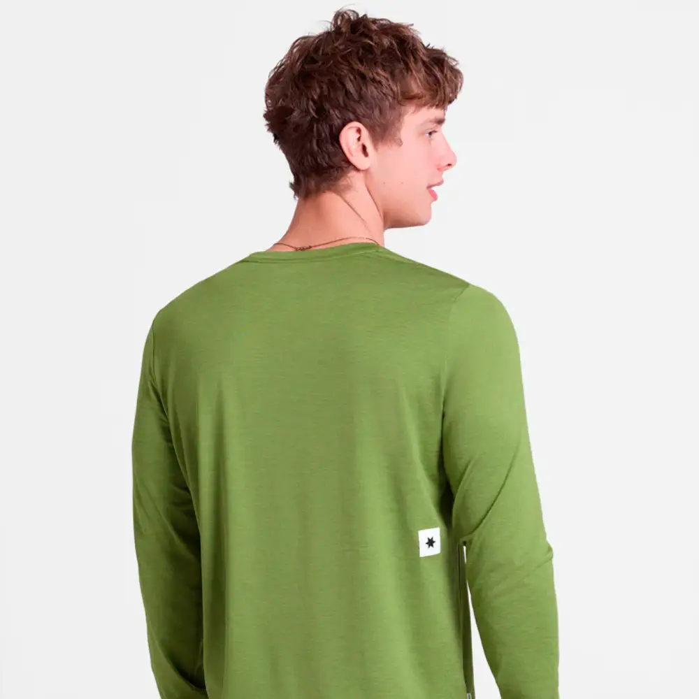 CAMISETA MANGA LARGA SAYSKY CLEAN PACE - Green - Image 5