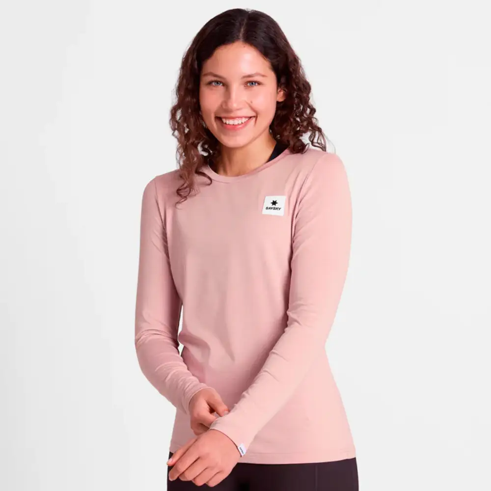 CAMISETA MANGA LARGA SAYSKY CLEAN PACE MUJER - Pink
