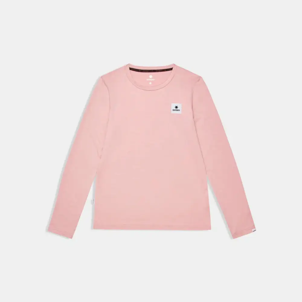 CAMISETA MANGA LARGA SAYSKY CLEAN PACE MUJER - Pink - Image 2