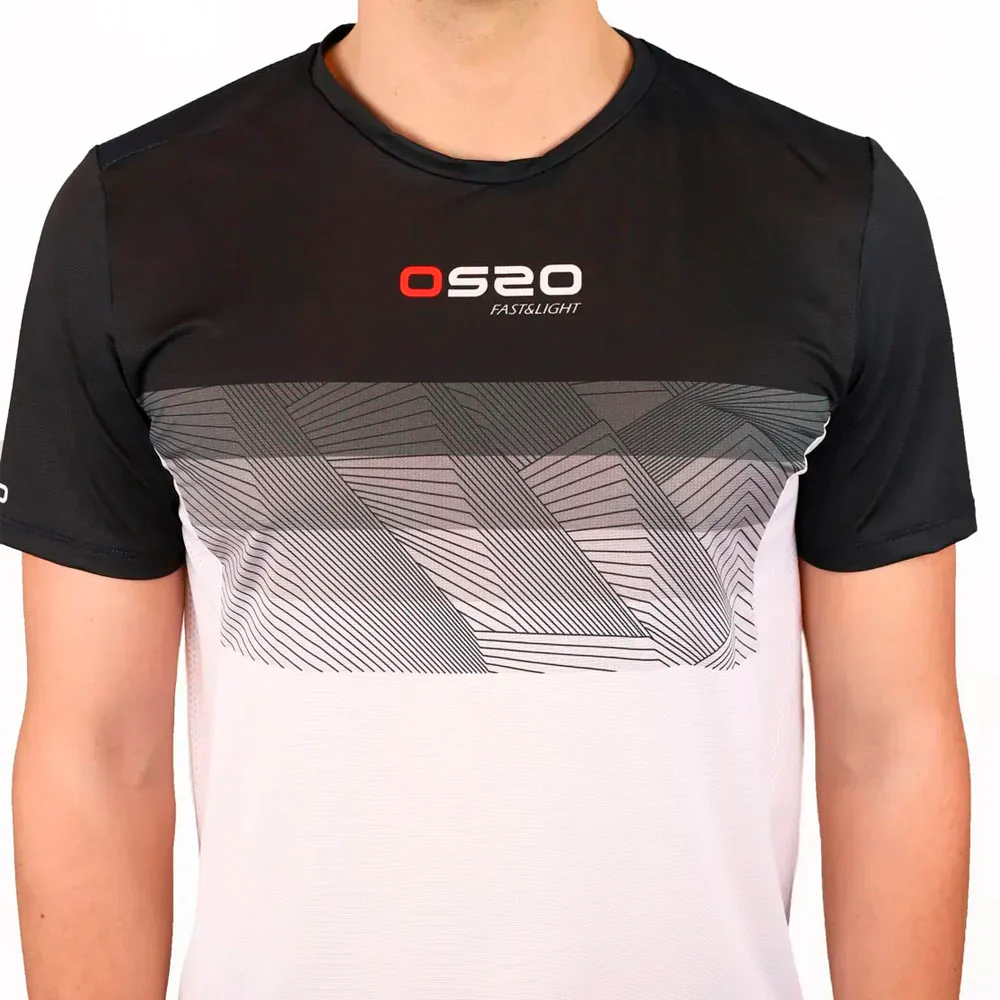 CAMISETA OS2O GRADIENT - Black / White - Image 5