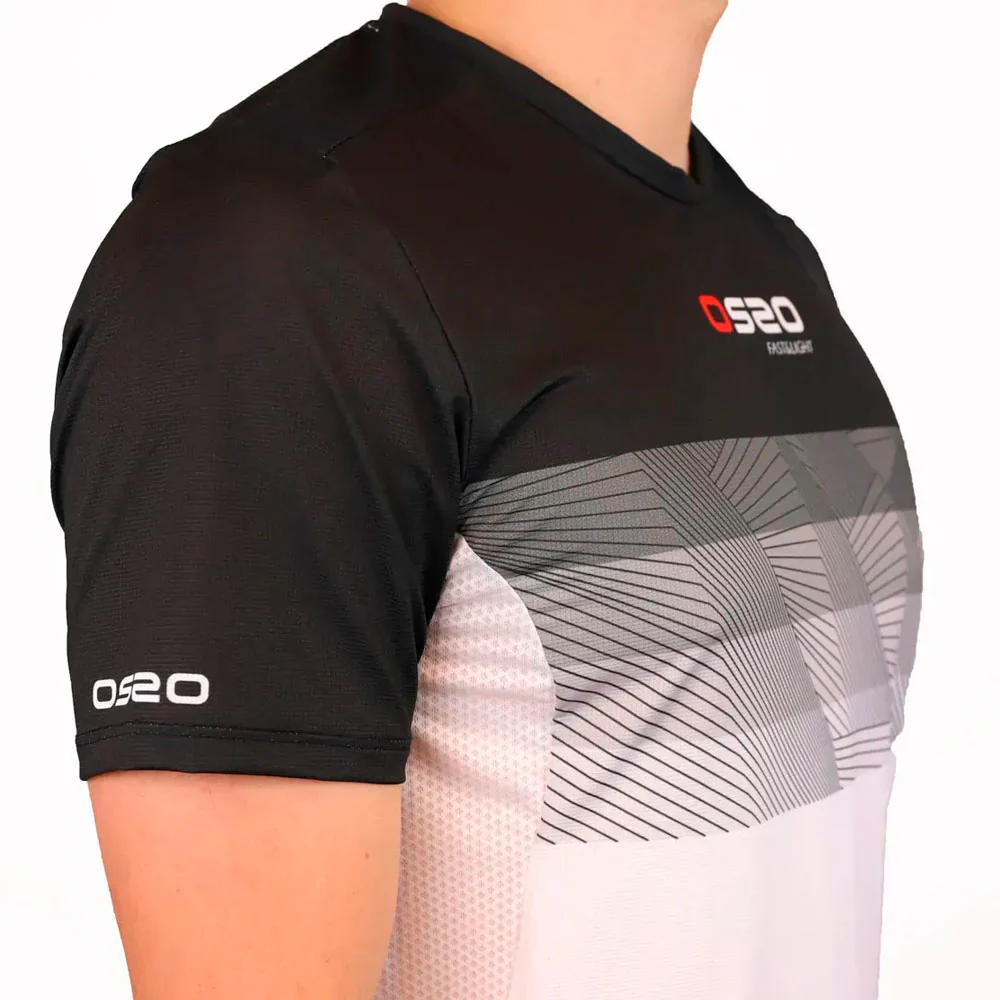 CAMISETA OS2O GRADIENT - Black / White - Image 7