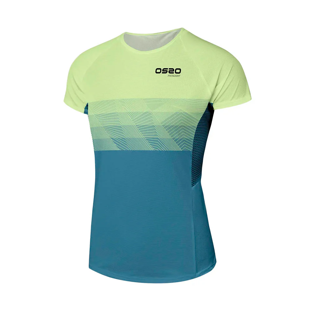 CAMISETA OS2O GRADIENT MUJER - Mint