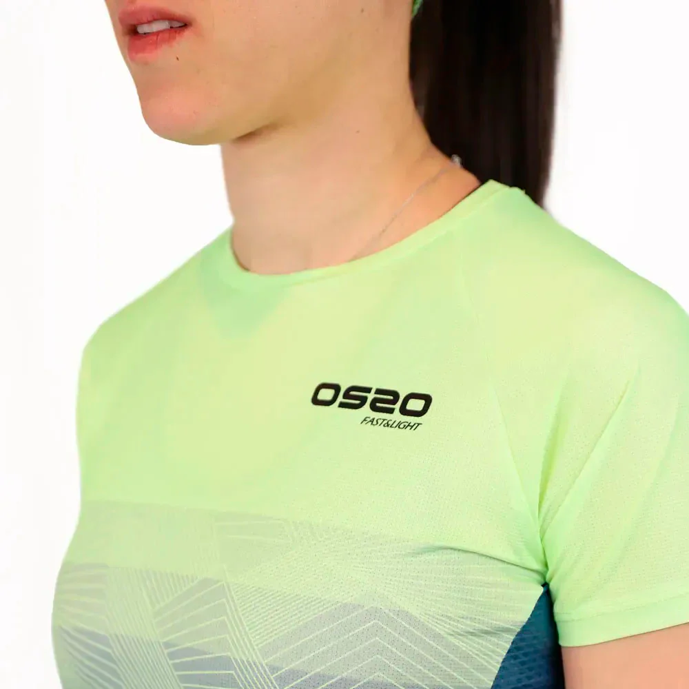 CAMISETA OS2O GRADIENT MUJER - Mint - Image 4