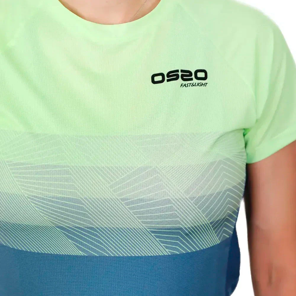 CAMISETA OS2O GRADIENT MUJER - Mint - Image 9