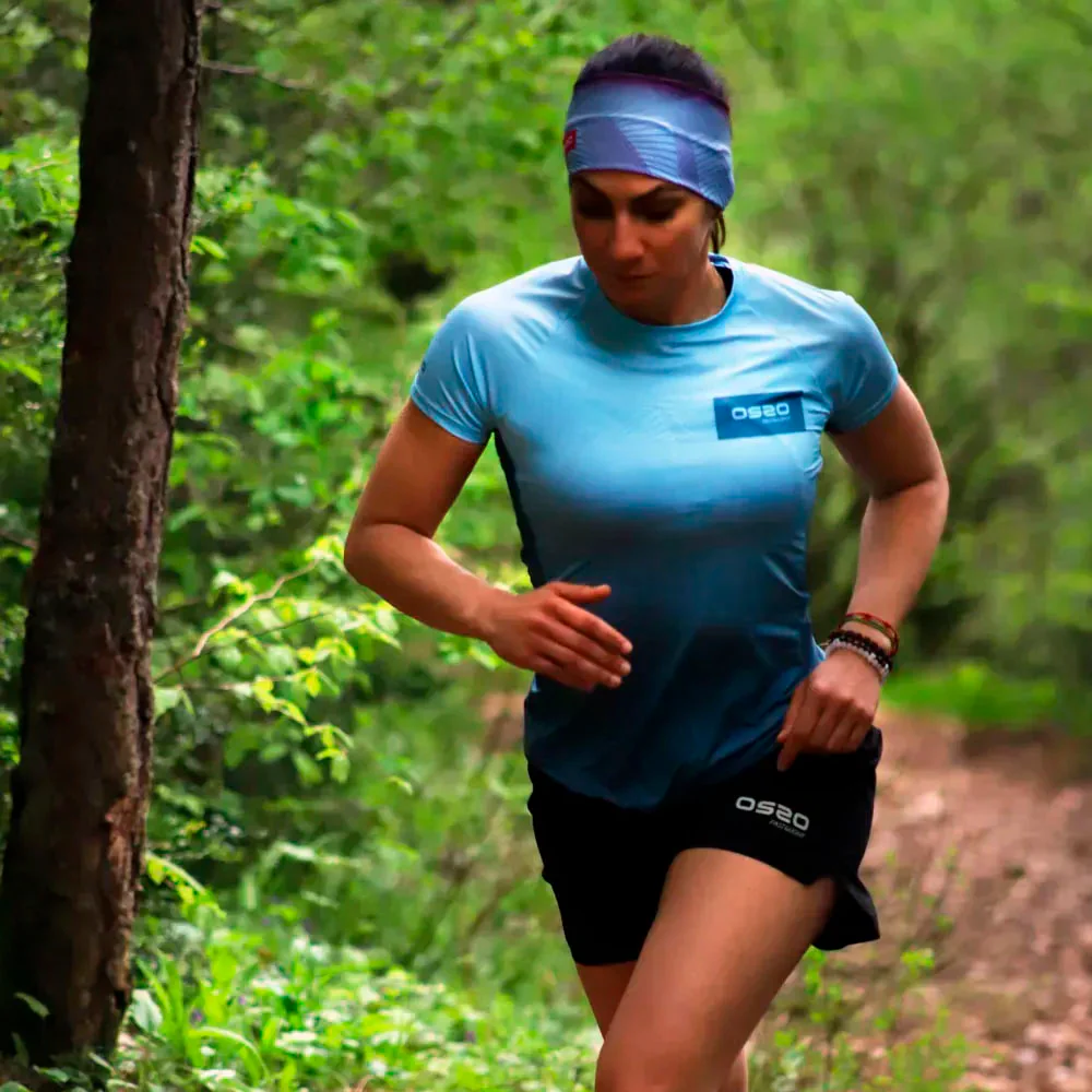 CAMISETA OS2O PEAK MOTION MUJER - Blue Mirage - Image 2
