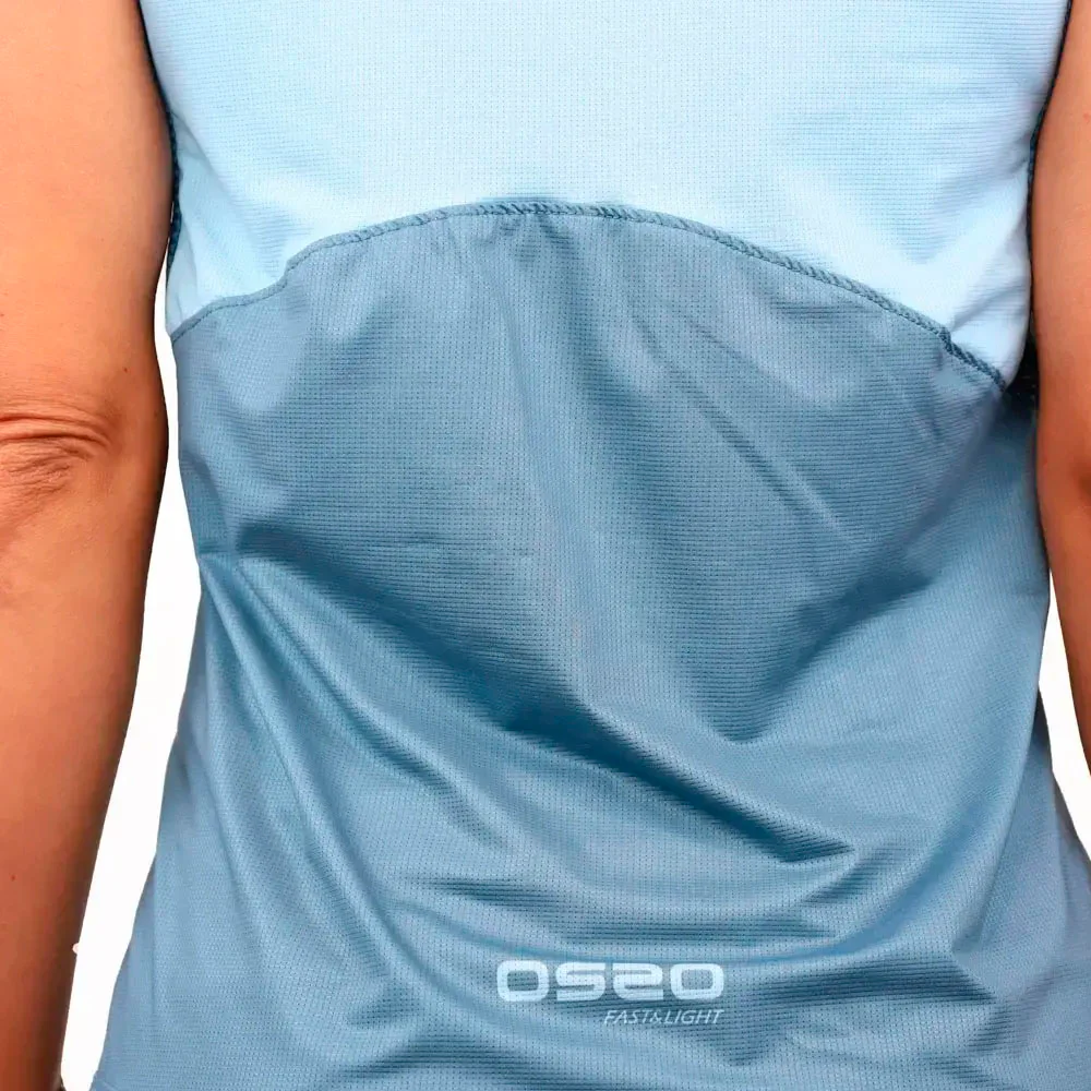CAMISETA OS2O PEAK MOTION MUJER - Blue Mirage - Image 3
