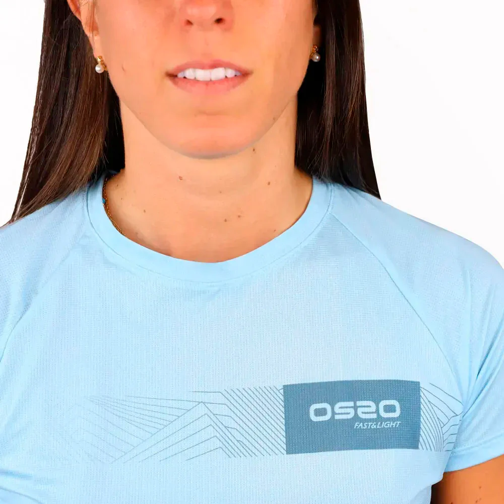 CAMISETA OS2O PEAK MOTION MUJER - Blue Mirage - Image 6