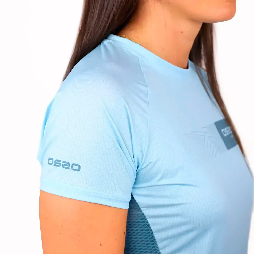 CAMISETA OS2O PEAK MOTION MUJER - Blue Mirage - Image 7