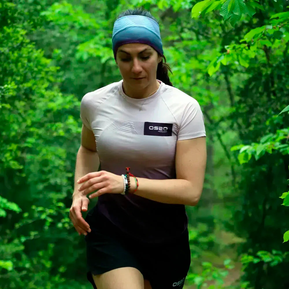 CAMISETA OS2O PEAK MOTION MUJER - Prune - Image 2