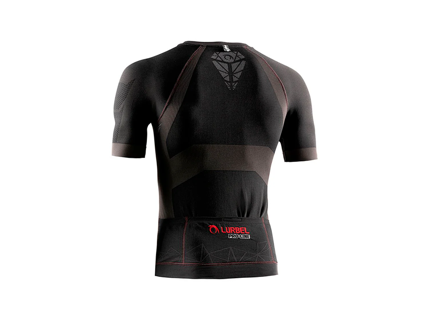 CAMISETA LURBEL ZEUS PRO - Gris Marengo / Rojo - Image 2