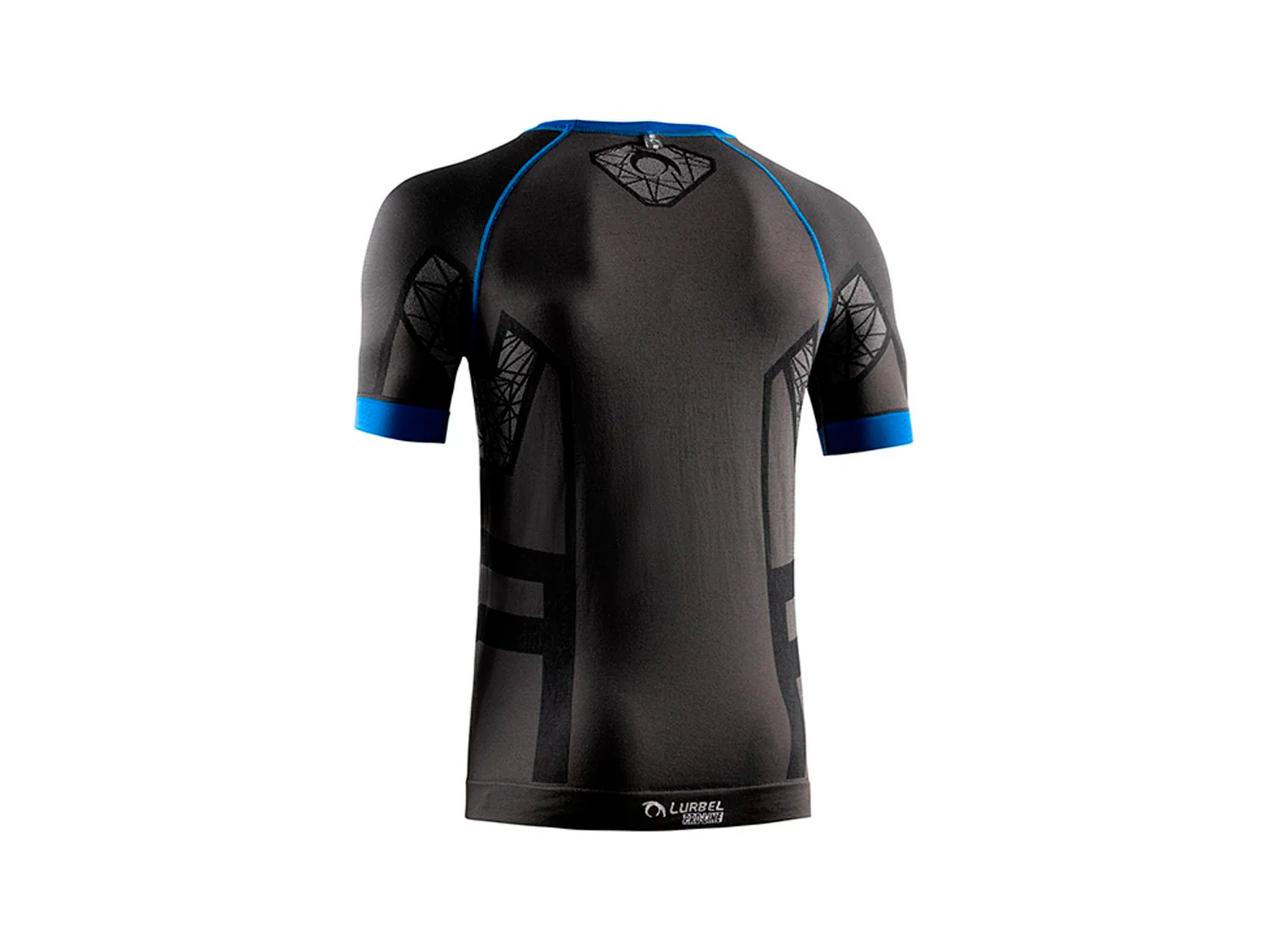 CAMISETA LURBEL TYR PRO - Gris marengo / Azul royal - Image 2