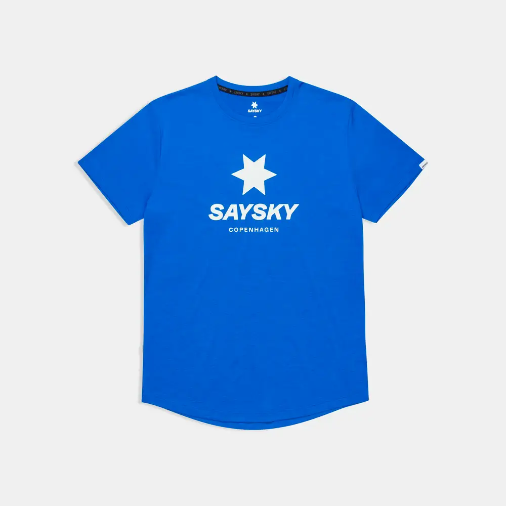 CAMISETA SAYSKY LOGO COMBAT PRO - Blue - Image 4