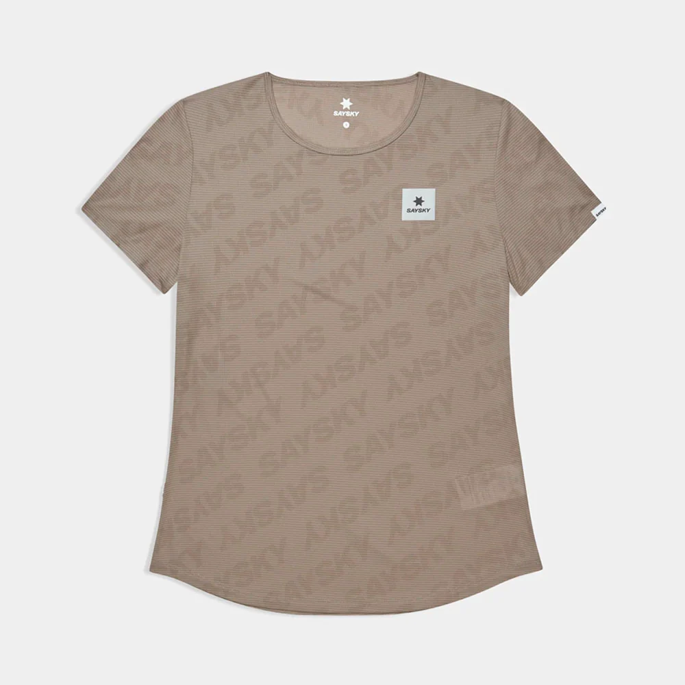 CAMISETA SAYSKY REACTIVE FLOW MUJER - Dark Beige - Image 2