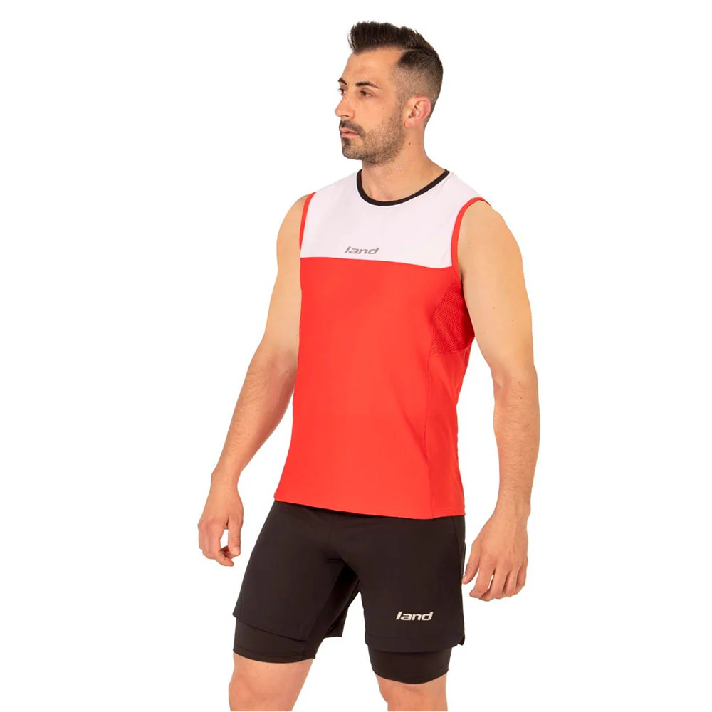 CAMISETA TIRANTES LAND FLY - Rojo - Image 2