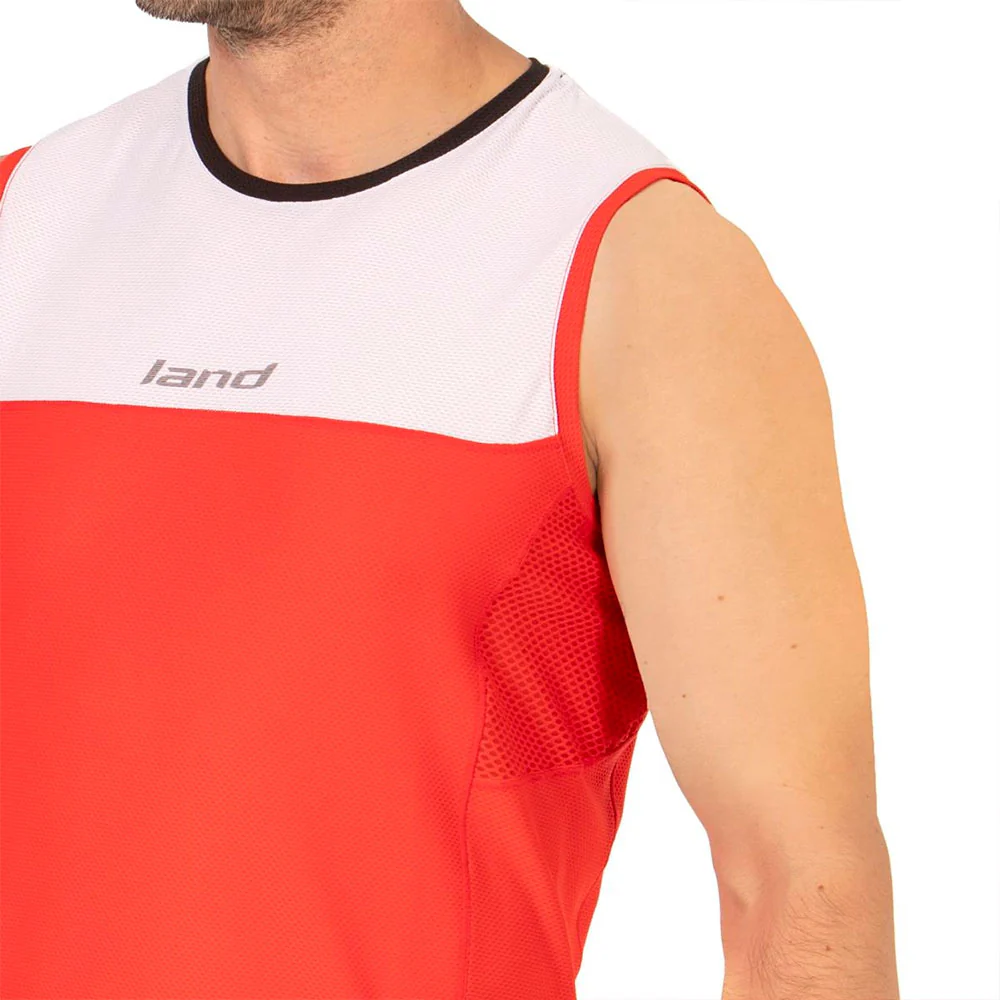 CAMISETA TIRANTES LAND FLY - Rojo - Image 3