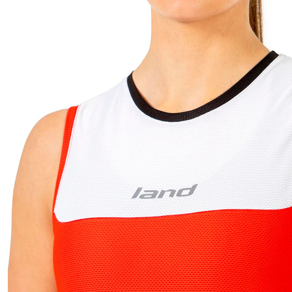 CAMISETA TIRANTES LAND TANK MUJER - Rojo - Image 3