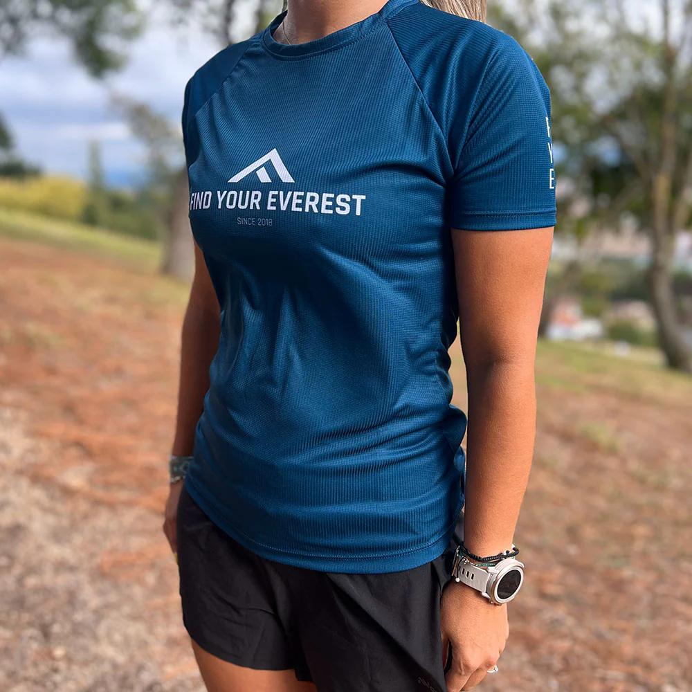 CAMISETA TÉCNICA FIND YOUR EVEREST ELITE MUJER - Blue - Image 3