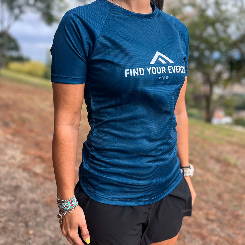 CAMISETA TÉCNICA FIND YOUR EVEREST ELITE MUJER - Blue - Image 4