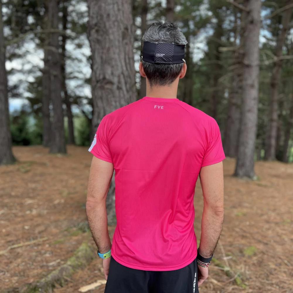 CAMISETA TÉCNICA FIND YOUR EVEREST ELITE - Total Pink - Image 2
