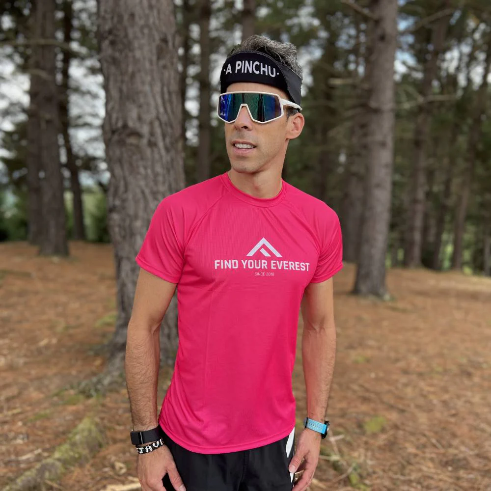 CAMISETA TÉCNICA FIND YOUR EVEREST ELITE - Total Pink - Image 3